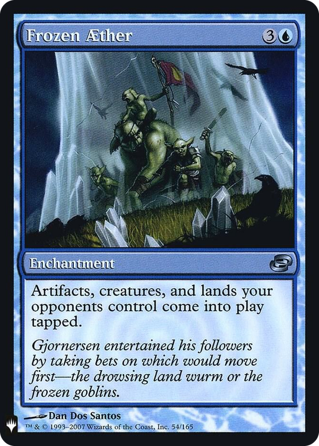 0054 Frozen Aether U The List Reprints