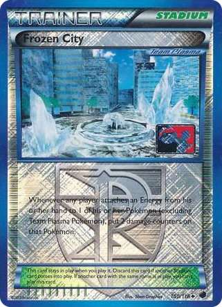 0100 Frozen City (Team Plasma) - 100/116 (League Promo) Promo League & Championship Cards