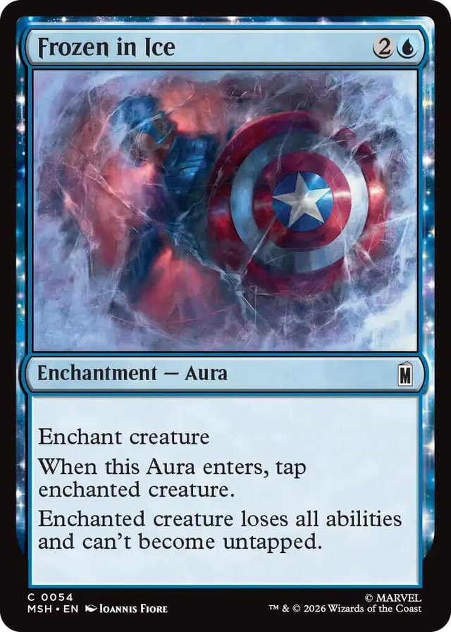 0054 Frozen in Ice C Marvel Super Heroes
