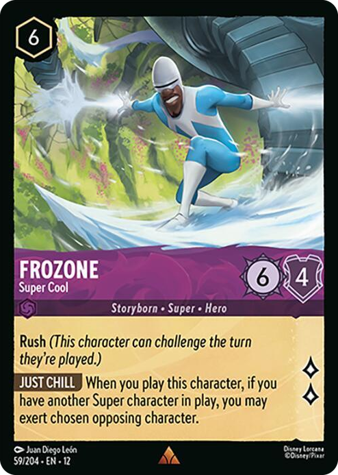 0059 Frozone - Super Cool Rare Wilds Unknown