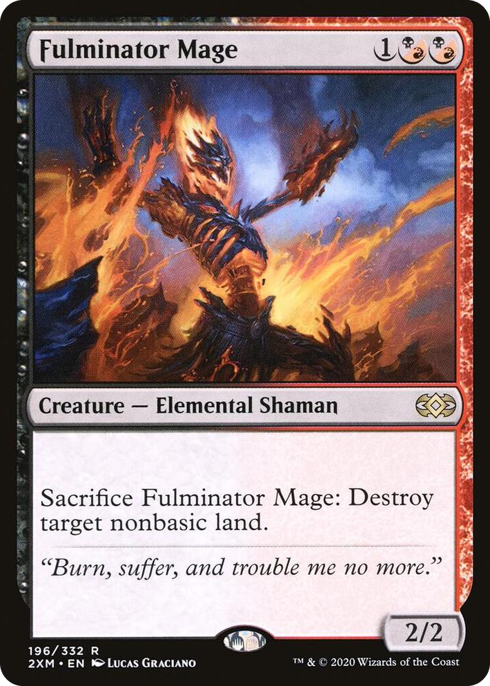 0196 Fulminator Mage R Double Masters