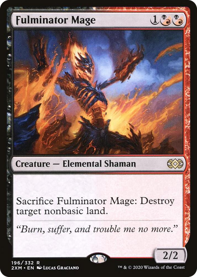 0196 Fulminator Mage R Double Masters