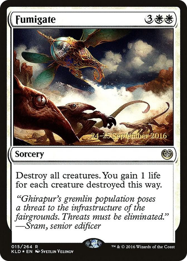 0015 Fumigate R Prerelease Cards