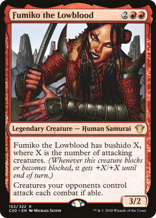 0152 Fumiko the Lowblood R Commander 2020