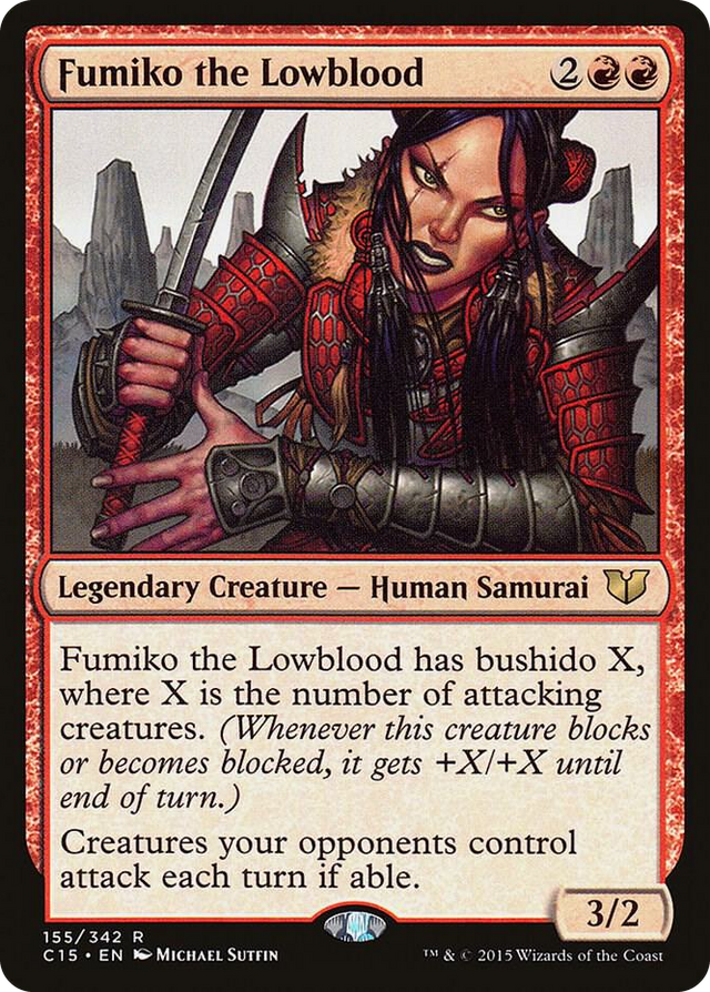 0155 Fumiko the Lowblood R Commander 2015