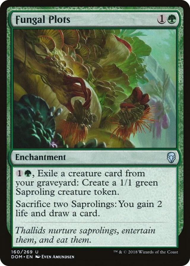 0160 Fungal Plots U Dominaria