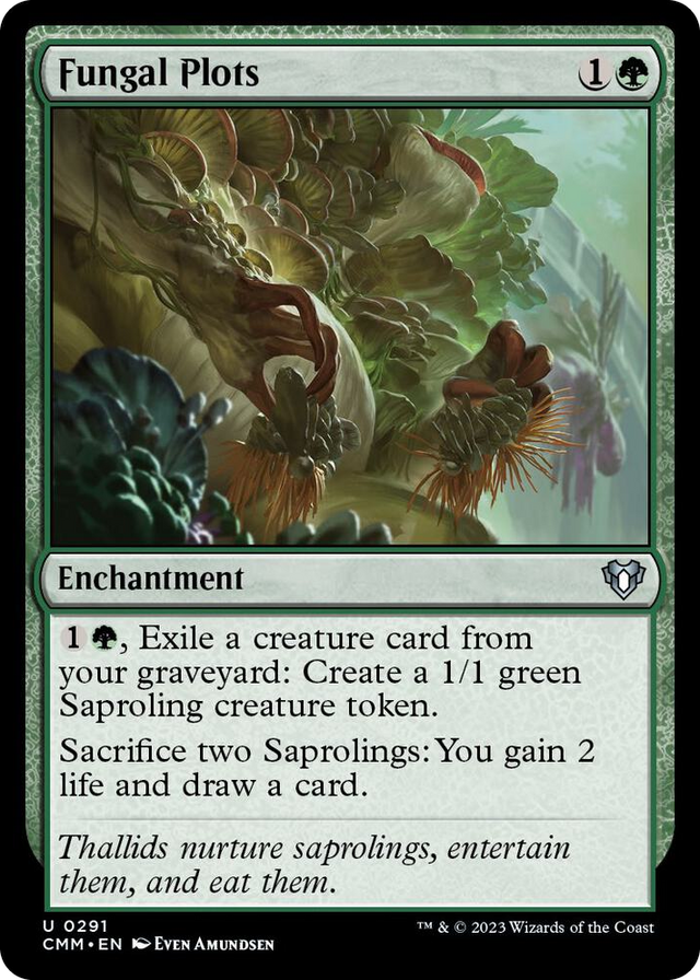0291 Fungal Plots U Commander Masters