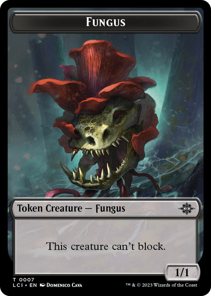0007 Fungus Token T The Lost Caverns of Ixalan