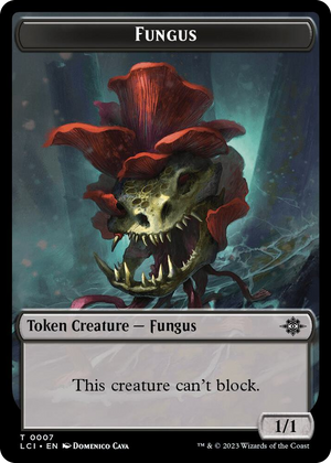 0007 Fungus Token T The Lost Caverns of Ixalan