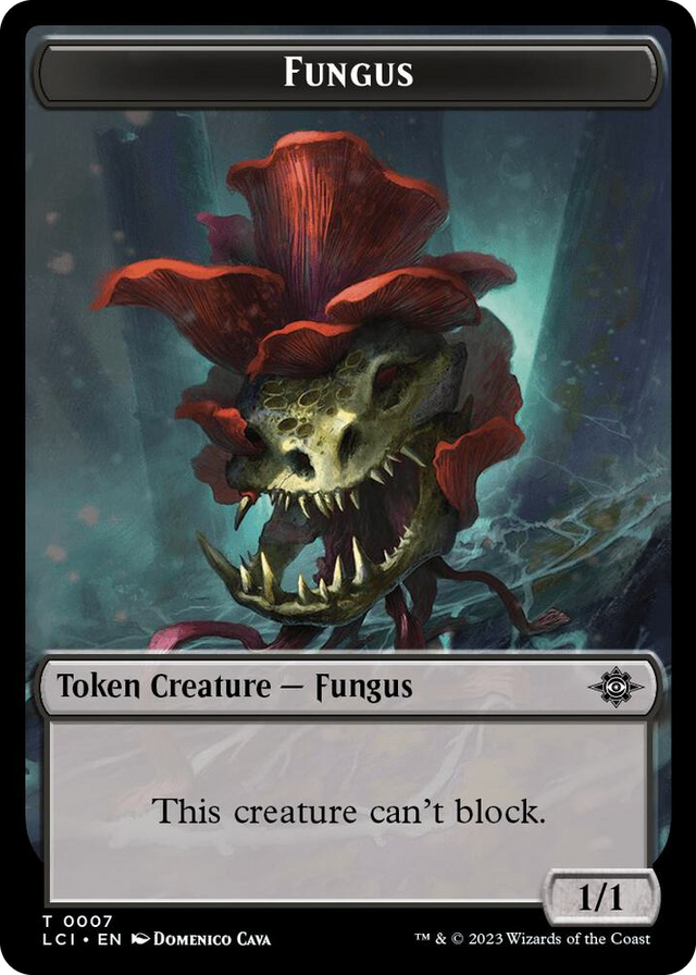 0007 Fungus Token T The Lost Caverns of Ixalan