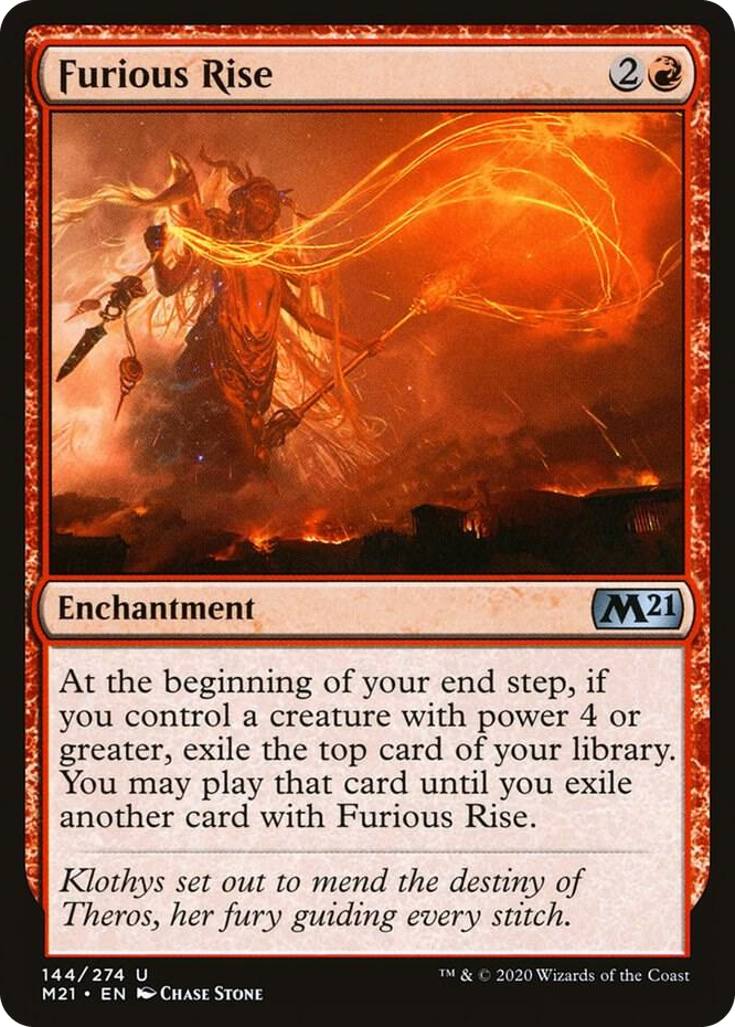 0144 Furious Rise U Core Set 2021