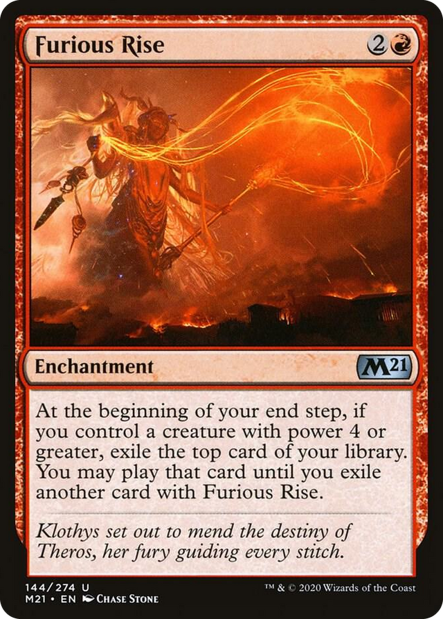 0144 Furious Rise U Core Set 2021