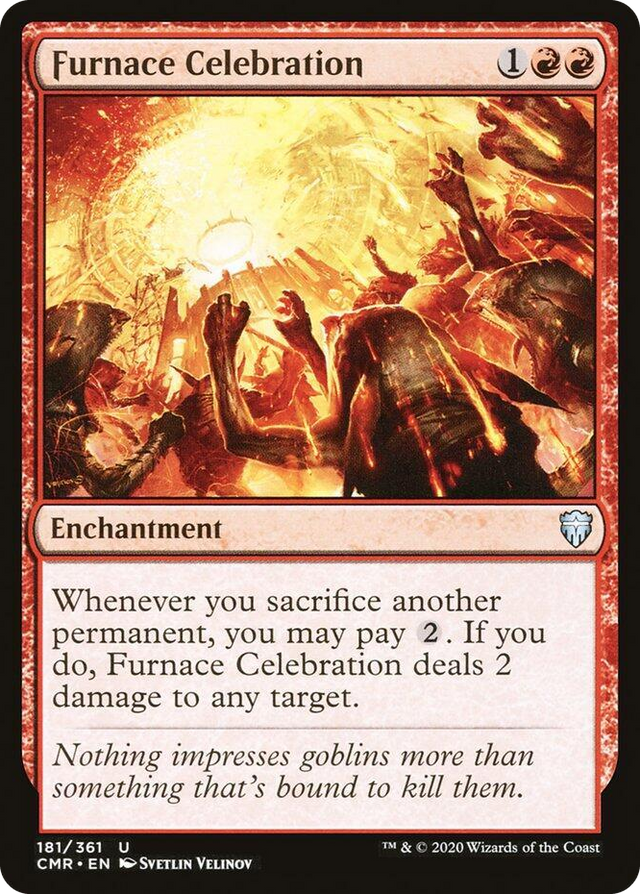 0181 Furnace Celebration U Commander Legends