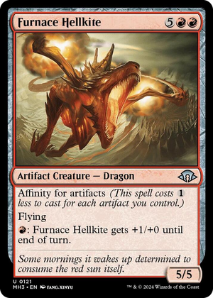 0121 Furnace Hellkite U Modern Horizons 3