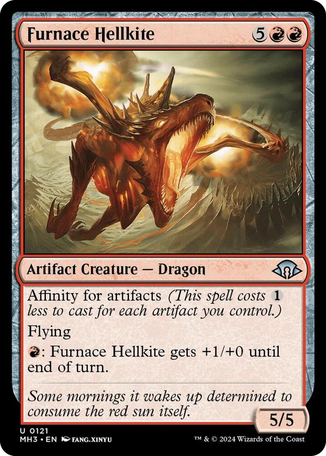0121 Furnace Hellkite U Modern Horizons 3