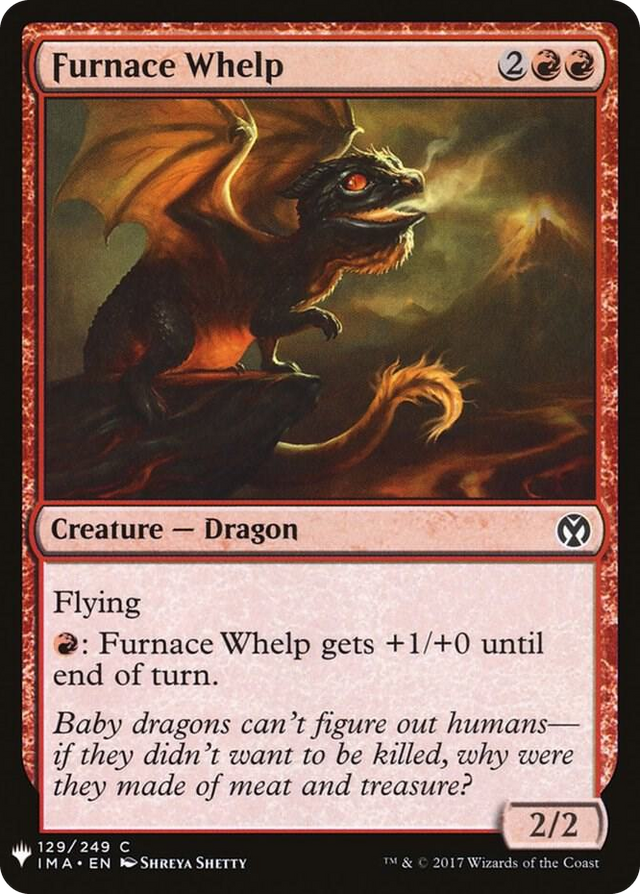 0129 Furnace Whelp C The List Reprints