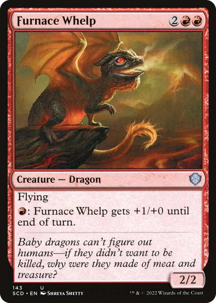 0143 Furnace Whelp U Starter Commander Decks