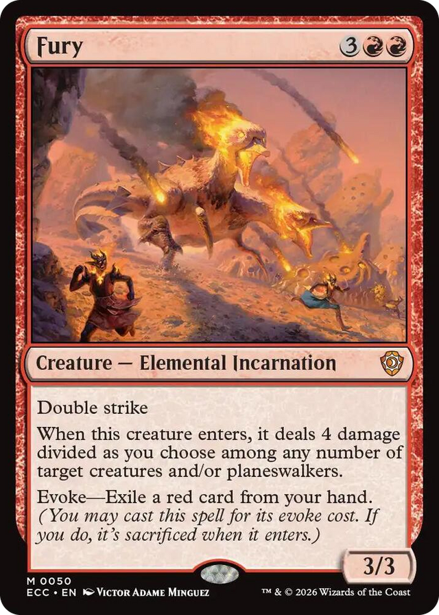 0050 Fury M Commander: Lorwyn Eclipsed