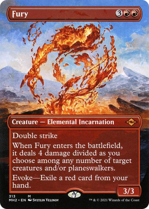 0313 Fury (Borderless) M Modern Horizons 2
