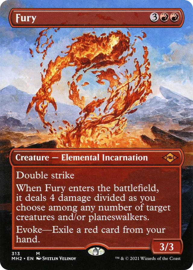 0313 Fury (Borderless) M Modern Horizons 2