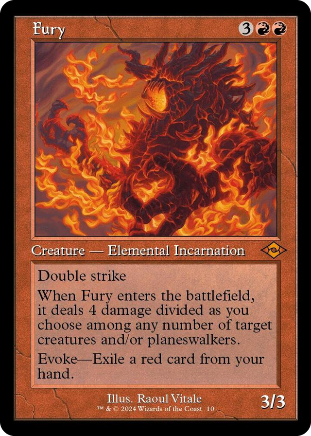 0010 Fury (Retro Frame) M Modern Horizons 2