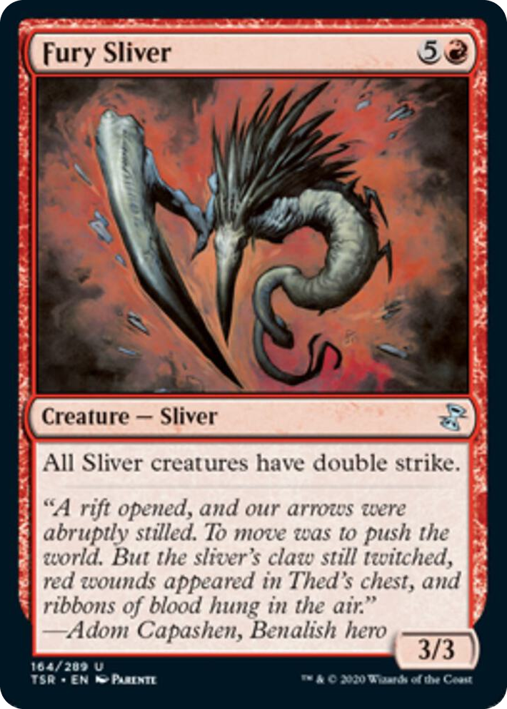 0164 Fury Sliver U Time Spiral: Remastered