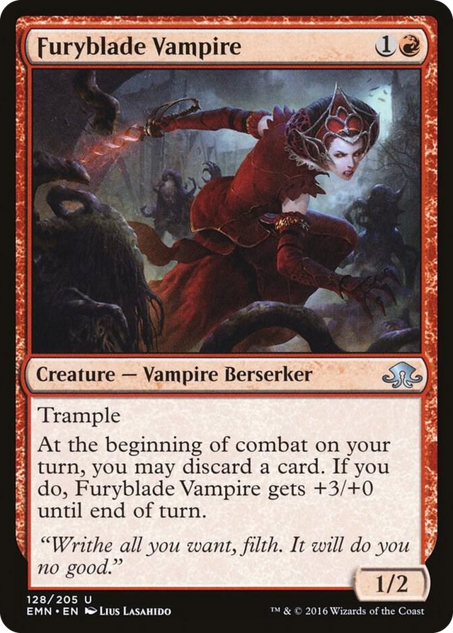0128 Furyblade Vampire U Eldritch Moon