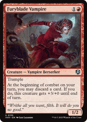 0155 Furyblade Vampire U Innistrad Remastered