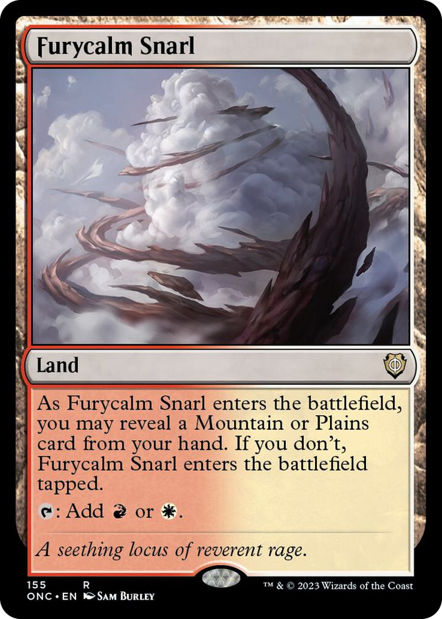 0155 Furycalm Snarl R Commander: Phyrexia: All Will Be One