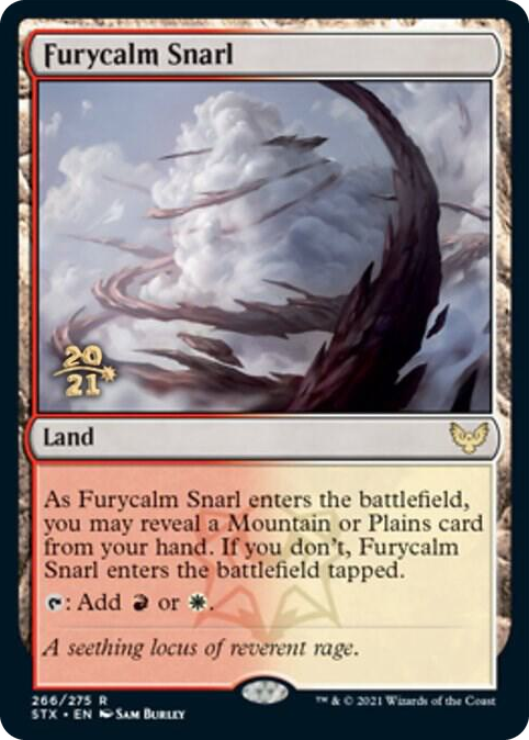 0266 Furycalm Snarl R Prerelease Cards