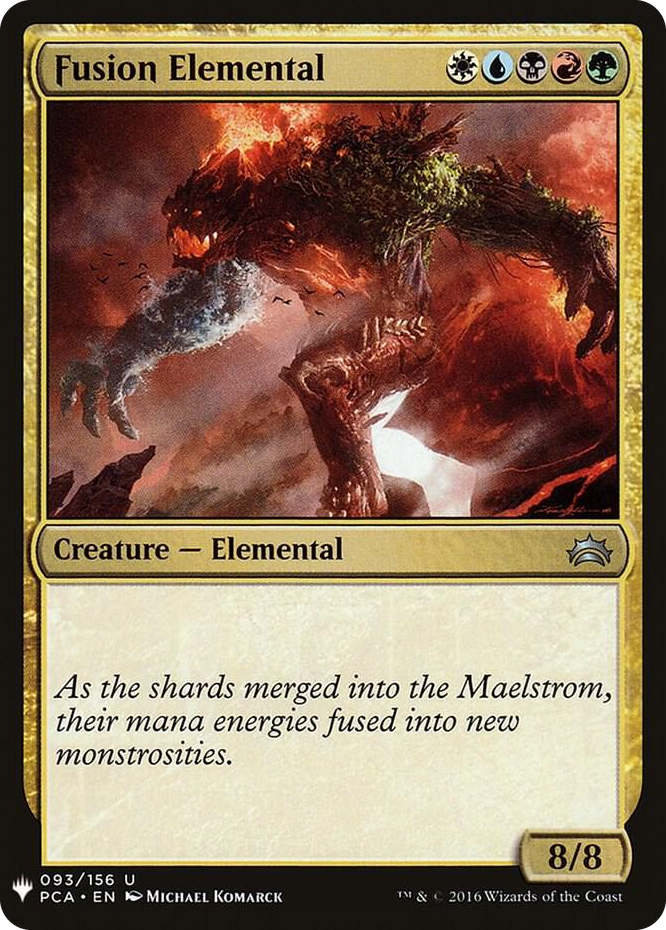 Fusion Elemental #93 U - The List Reprints Pokemon card