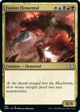 0150 Fusion Elemental U Commander: Dominaria United