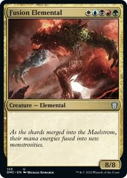 0150 Fusion Elemental U Commander: Dominaria United
