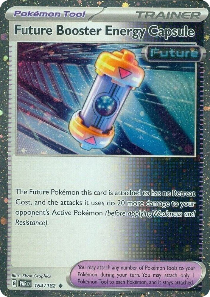 0164 Future Booster Energy Capsule (Cosmo Holo) Uncommon Miscellaneous Cards & Products