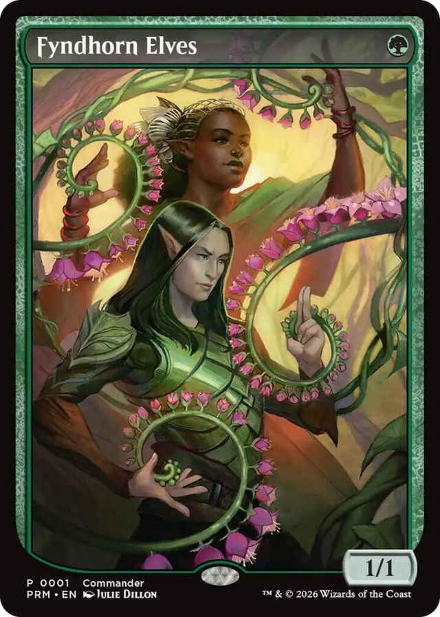0001 Fyndhorn Elves (CommandFest 2026) P MagicFest Cards