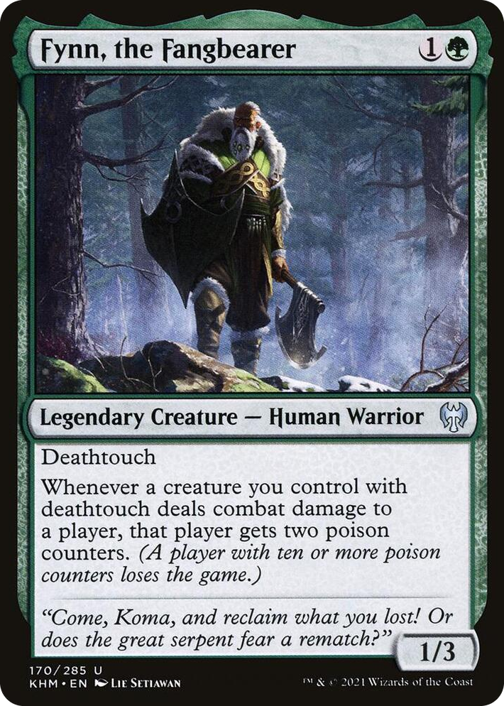 0170 Fynn, the Fangbearer U Kaldheim
