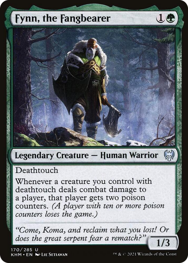 0170 Fynn, the Fangbearer U Kaldheim