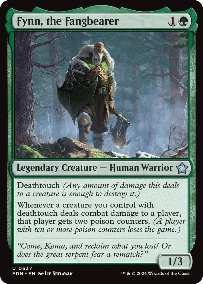 0637 Fynn, the Fangbearer U Foundations