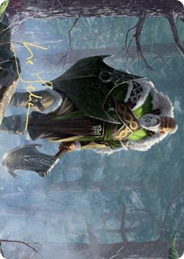 0044 Fynn, the Fangbearer Art Card (Gold-Stamped Signature) S Art Series: Kaldheim