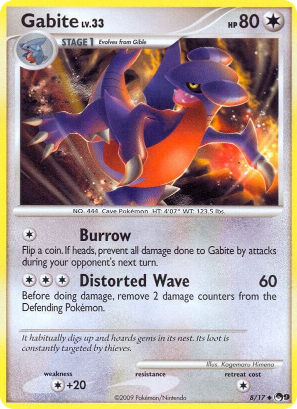 0008 Gabite Uncommon POP Series 9