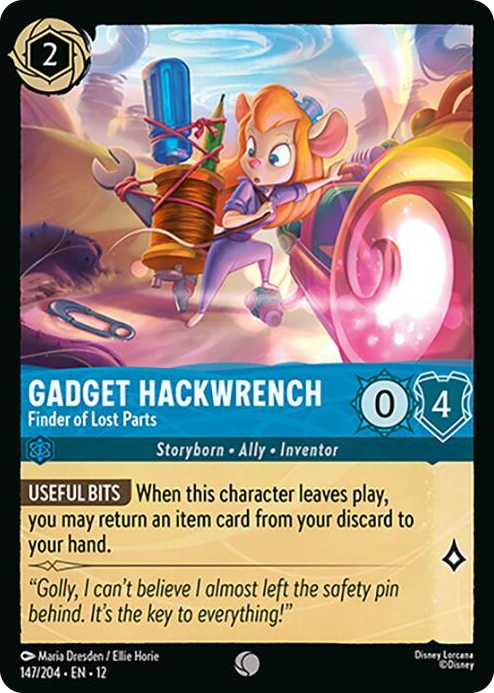 0147 Gadget Hackwrench - Finder of Lost Parts Common Wilds Unknown