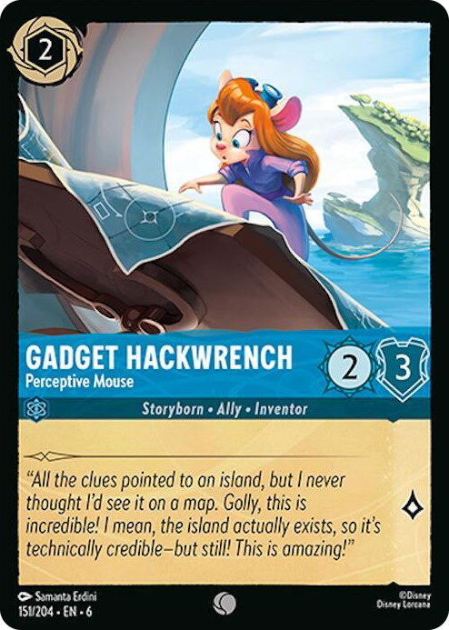 0151 Gadget Hackwrench - Perceptive Mouse Common Azurite Sea