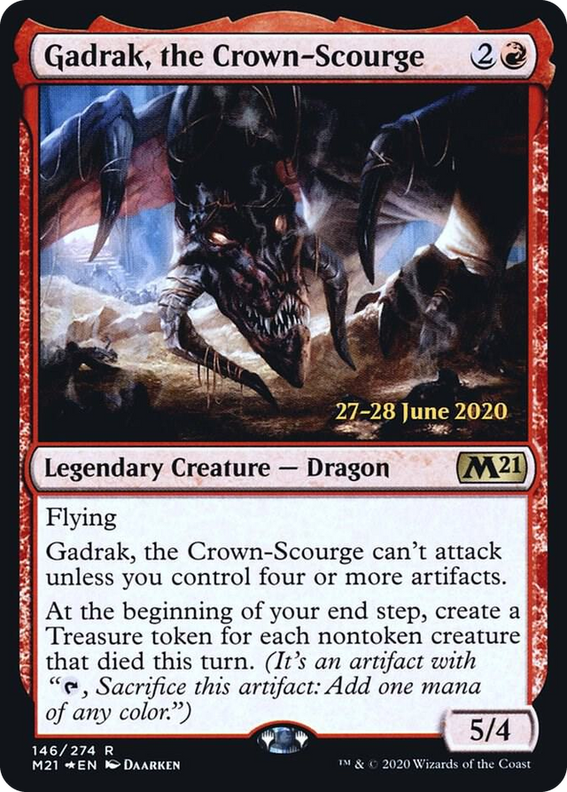 0146 Gadrak, the Crown-Scourge R Prerelease Cards