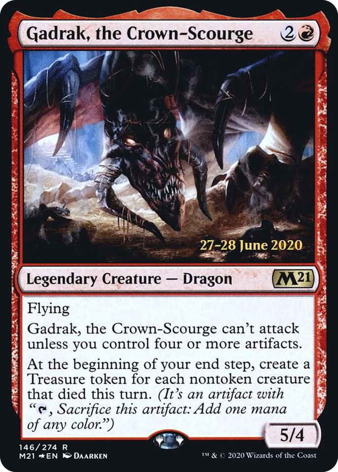 Gadrak, the Crown-Scourge #146 R - Prerelease Cards Pokemon card