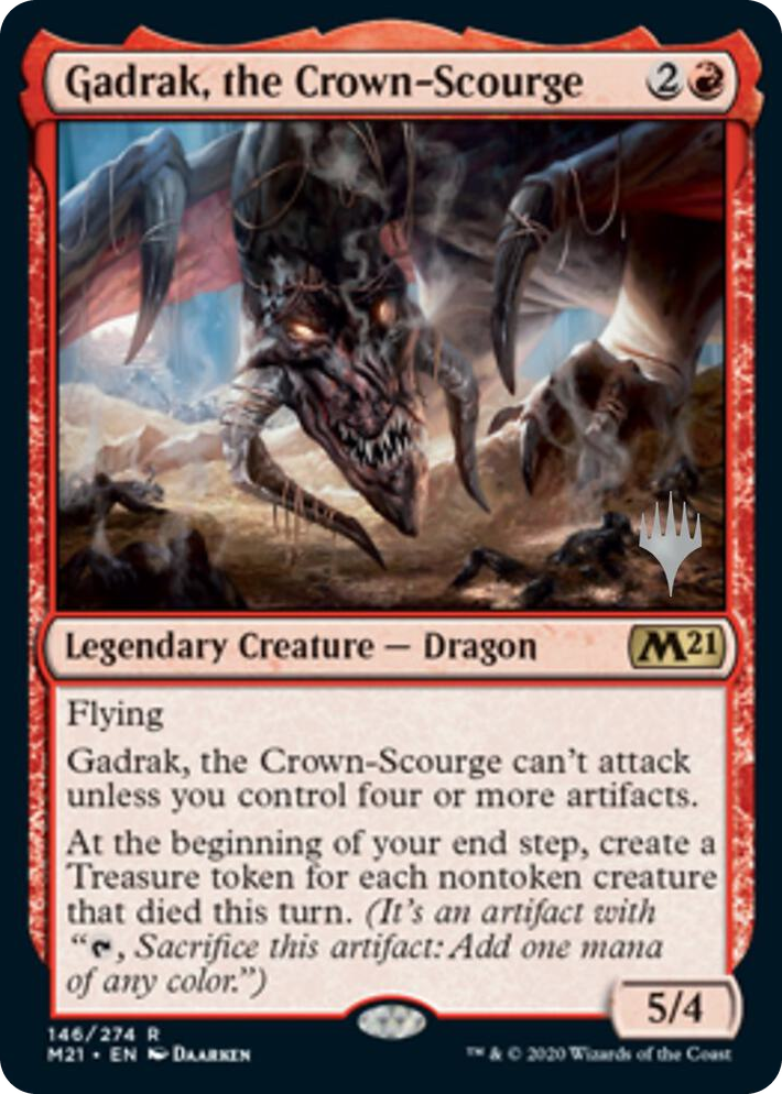 0146 Gadrak, the Crown-Scourge R Promo Pack: Core Set 2021