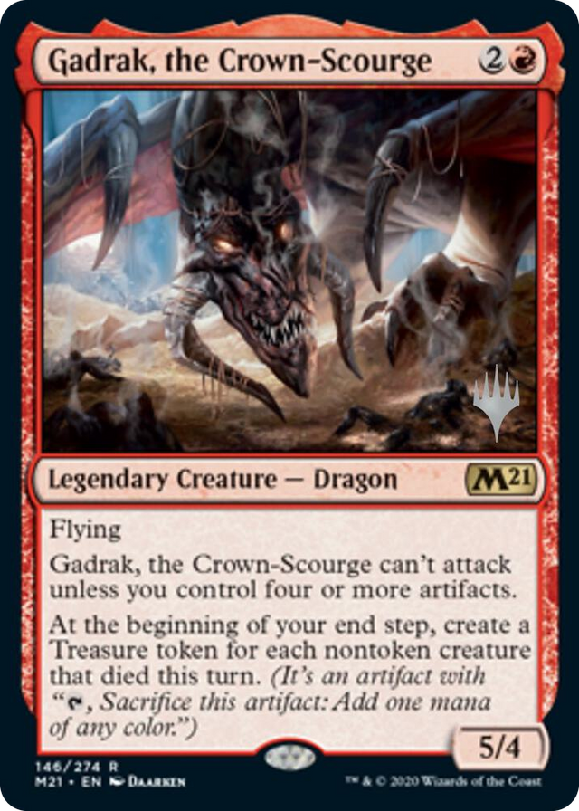 0146 Gadrak, the Crown-Scourge R Promo Pack: Core Set 2021