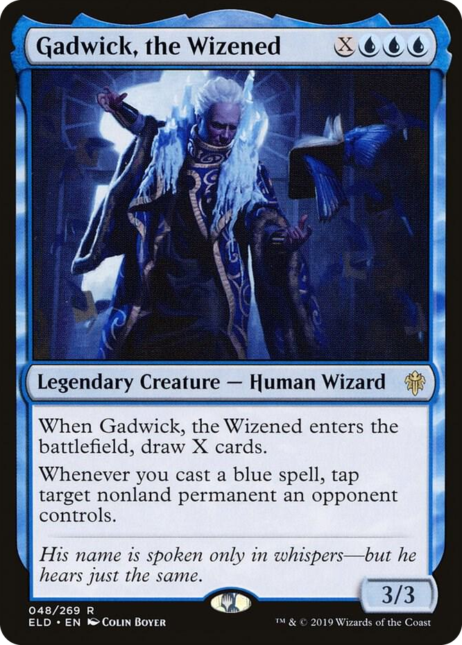 0048 Gadwick, the Wizened R Throne of Eldraine
