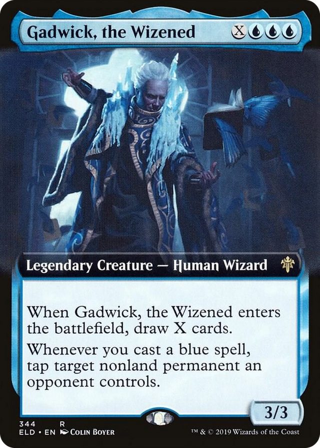 0344 Gadwick, the Wizened (Extended Art) R Throne of Eldraine