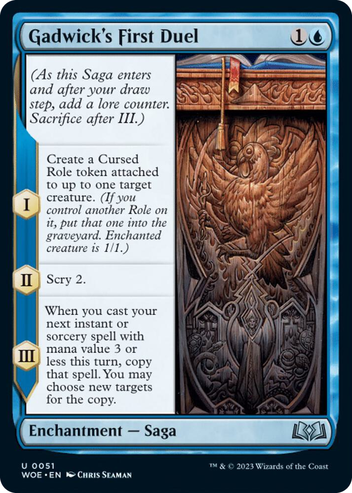0051 Gadwick's First Duel U Wilds of Eldraine