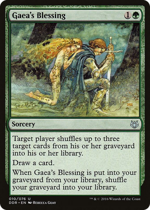 0010 Gaea's Blessing U Duel Decks: Nissa vs. Ob Nixilis